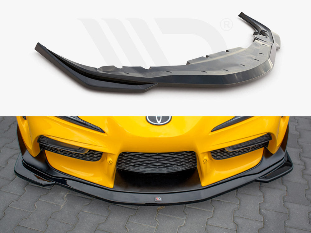 Front Splitter V.1 Toyota Supra Mk5 2019- Maxton Design