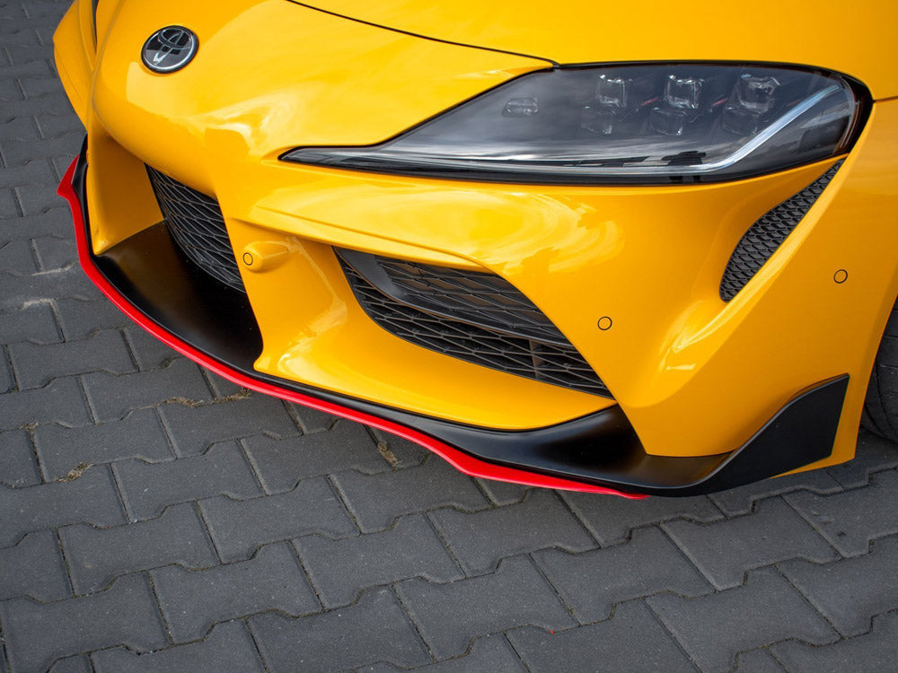 Front Splitter V.3 Toyota Supra MK5 2019- Maxton Design