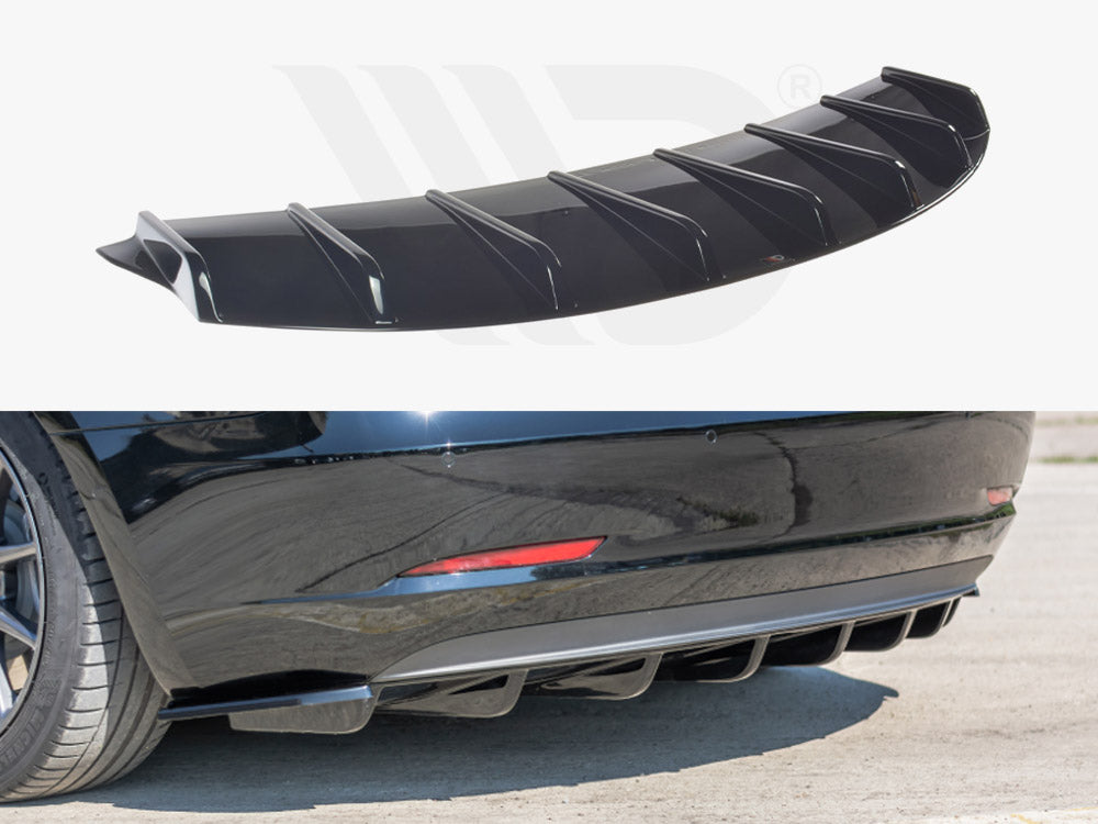 Rear Valance Tesla Model 3 2017- Maxton Design