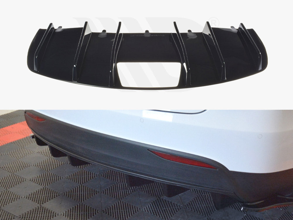 Rear Diffuser Tesla Model X 2015- Maxton Design