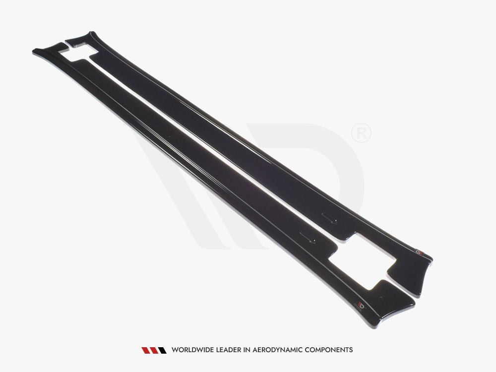 Side Skirts Diffusers V.1 Tesla Model X 2015- Maxton Design