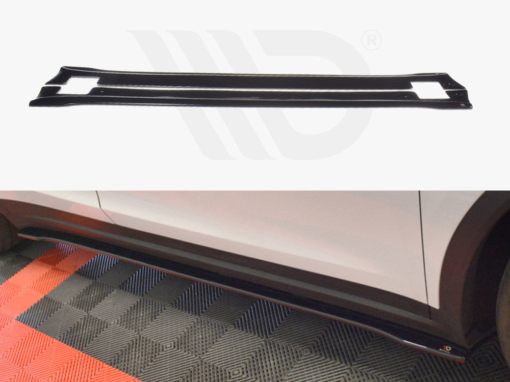 Side Skirts Diffusers V.2 Tesla Model X 2015- Maxton Design