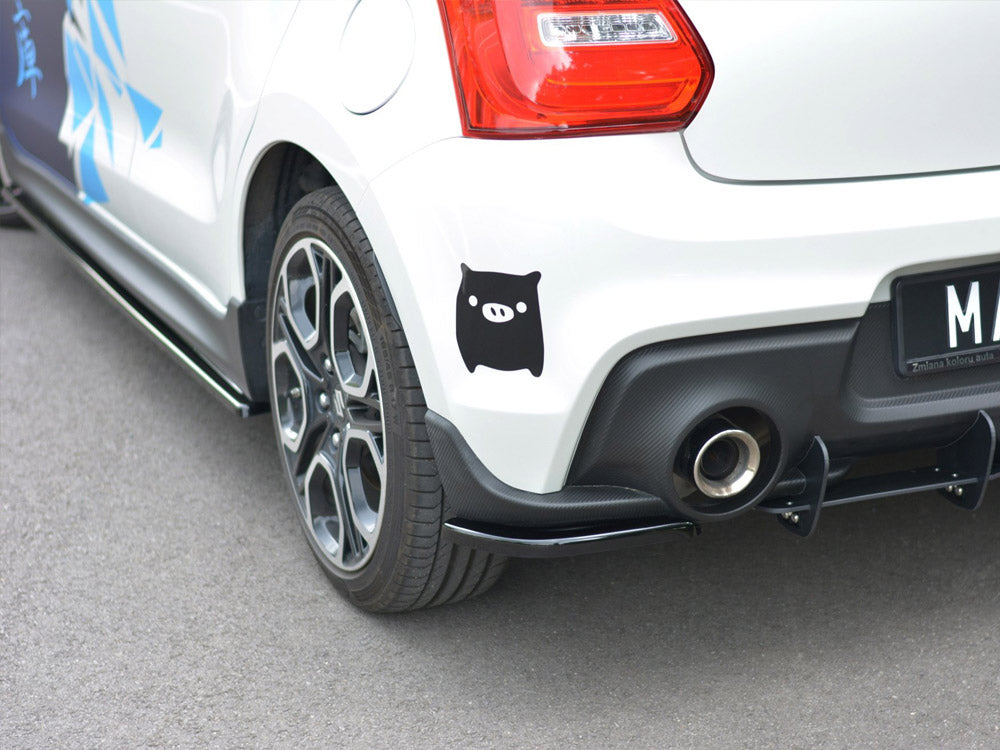 Rear Side Splitters Suzuki Swift 6 Sport 2018- Maxton Design