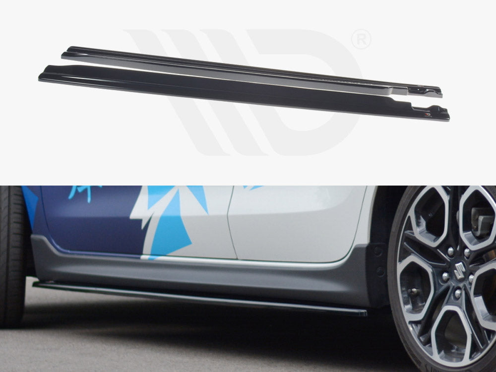 Side Skirts Diffusers Suzuki Swift 6 Sport 2018- Maxton Design