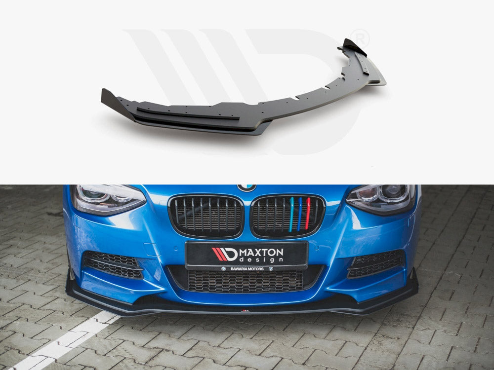 Racing Durability Front Splitter + Flaps BMW M135I F20 2011-2015 Maxton Design