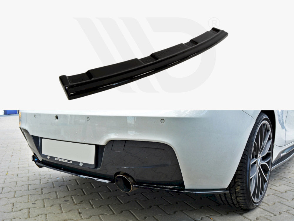 Central Rear Splitter BMW 1 F20 / F21 Maxton Design