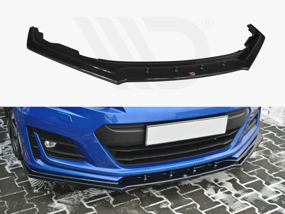 Front Splitter V.1 Subaru BRZ Facelift 2017-2020 Maxton Design