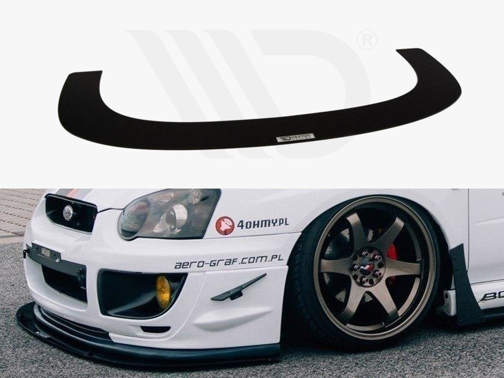 Front Racing Splitter Subaru Impreza WRX STI (Blobeye) Maxton Design