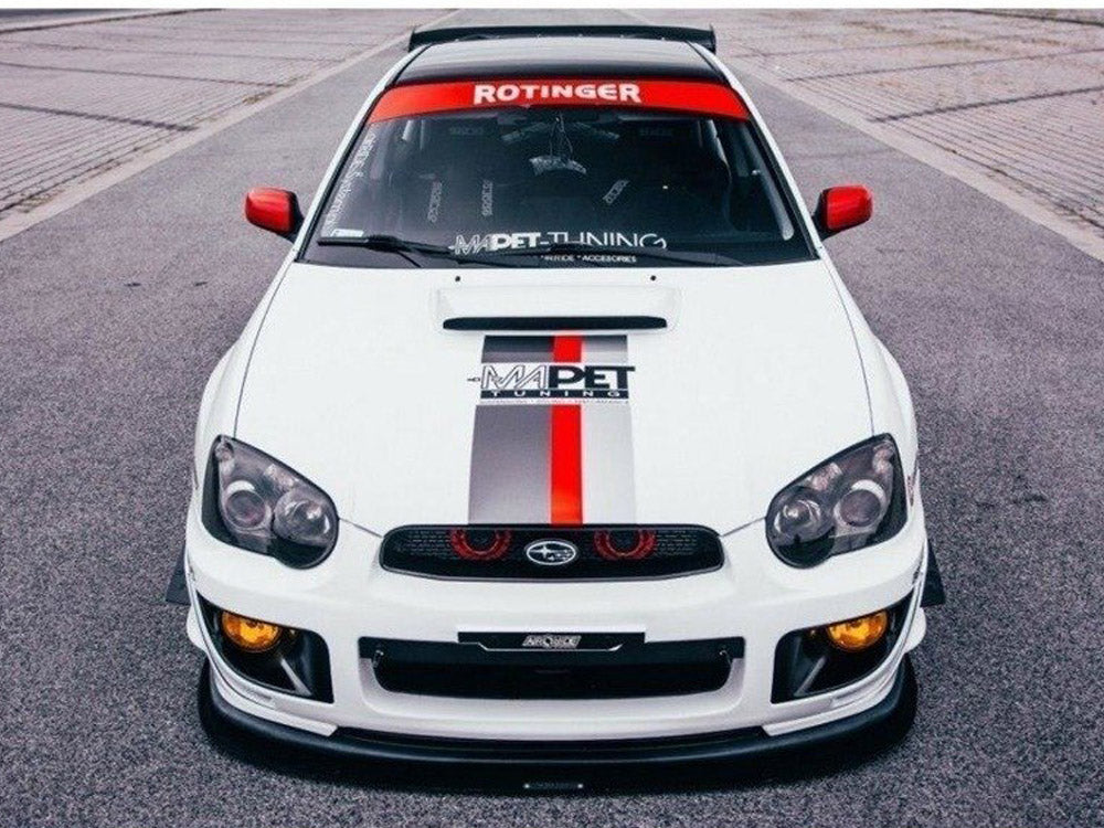 Front Racing Splitter Subaru Impreza WRX STI (Blobeye) Maxton Design