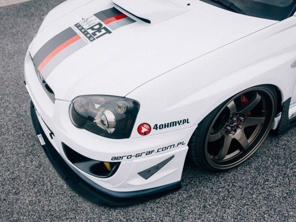 Front Racing Splitter Subaru Impreza WRX STI (Blobeye) Maxton Design