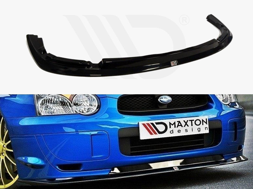 Front Splitter Subaru Impreza WRX STI (Blobeye) Maxton Design