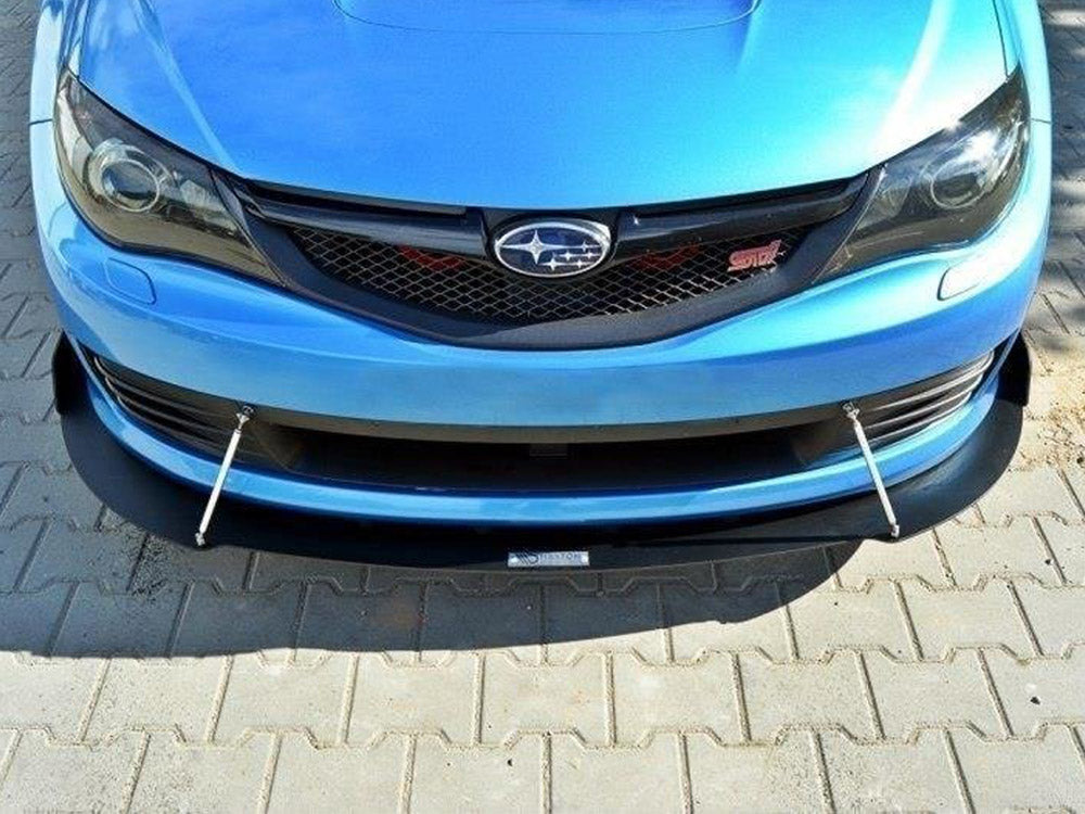 Front Racing Splitter Subaru Impreza WRX STI 2009-2011 Maxton Design