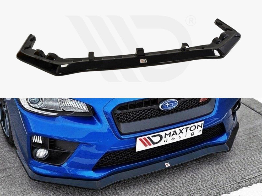 Front Splitter V.1 Subaru WRX STI Maxton Design