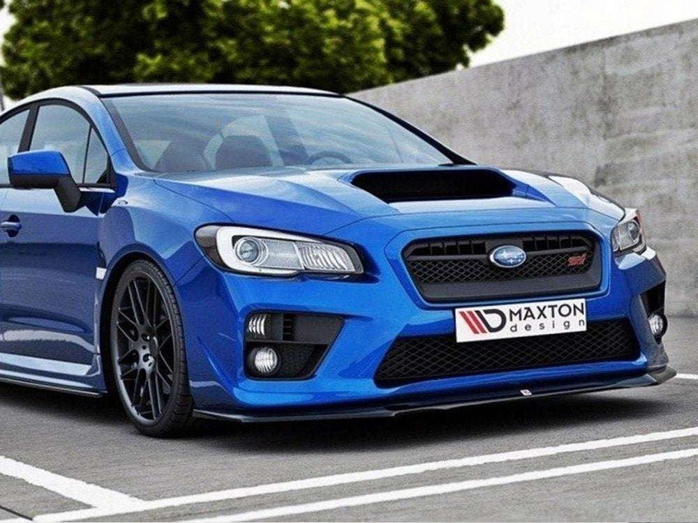 Front Splitter V.1 Subaru WRX STI Maxton Design