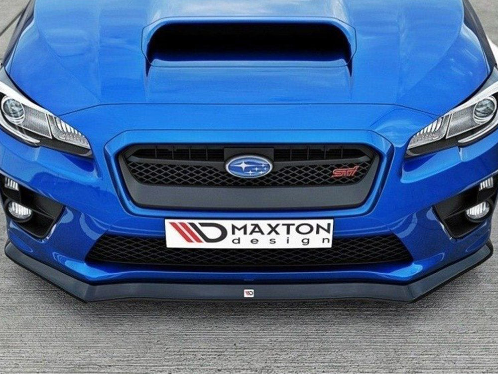 Front Splitter V.1 Subaru WRX STI Maxton Design