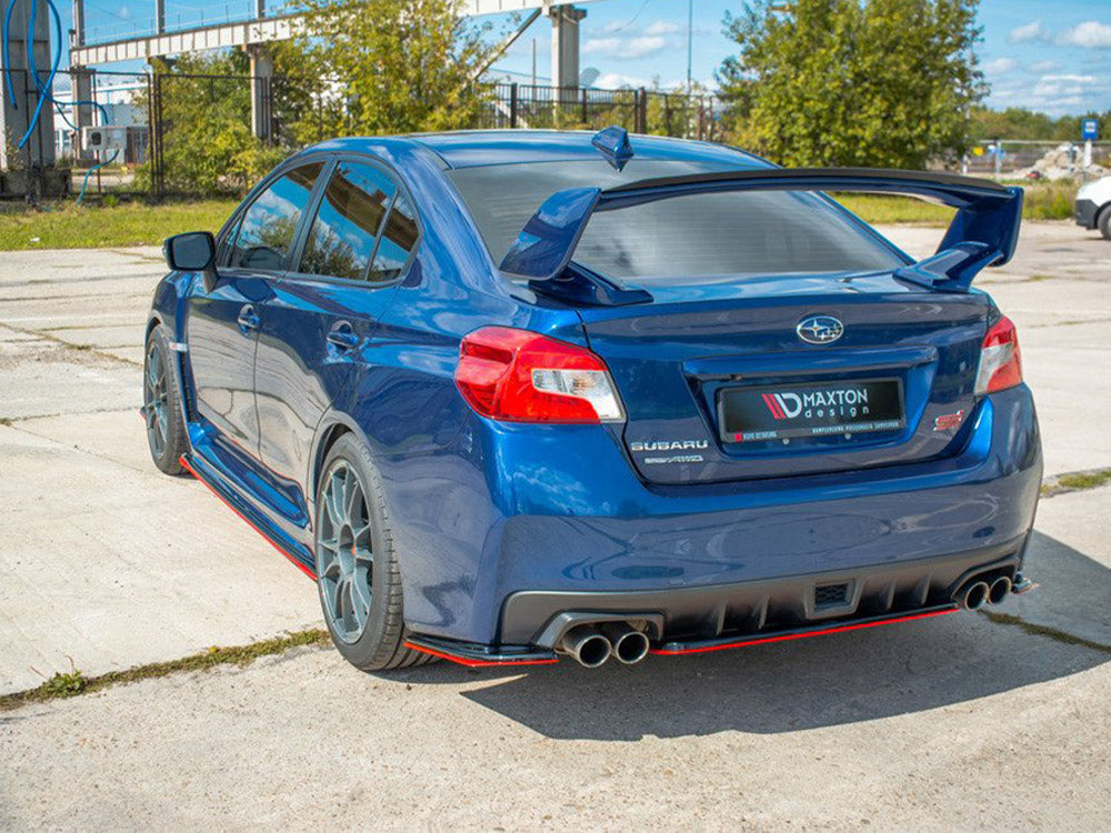 Rear Side Splitters V.2 Subaru WRX STI Maxton Design