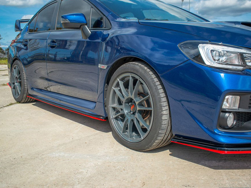 Side Skirts Diffusers V.2 Subaru WRX STI Maxton Design