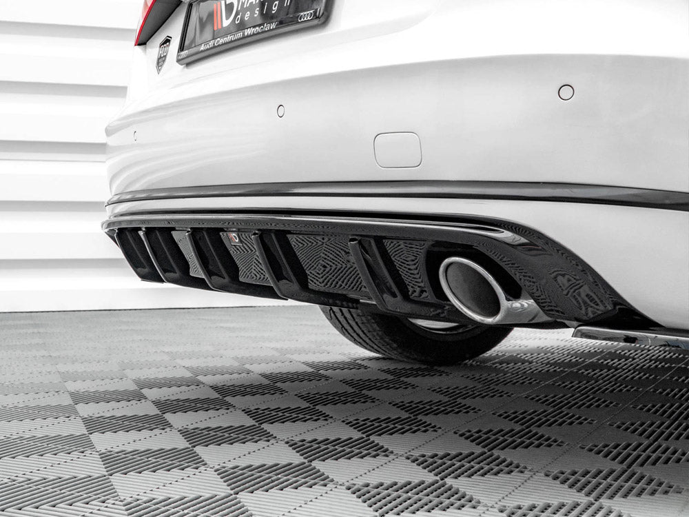 Rear Valance Audi A8 D4 2009-2013 Maxton Design