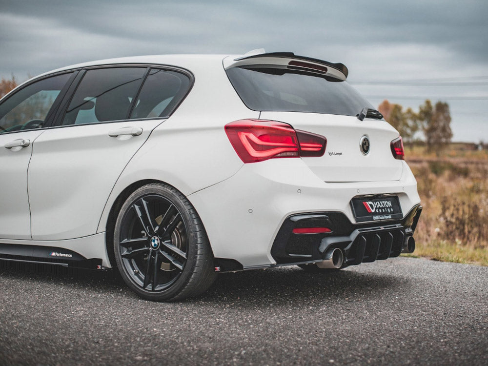 Racing Durability Rear Side Splitters V.3 + Flaps BMW 1 F20 M140i Maxton Design