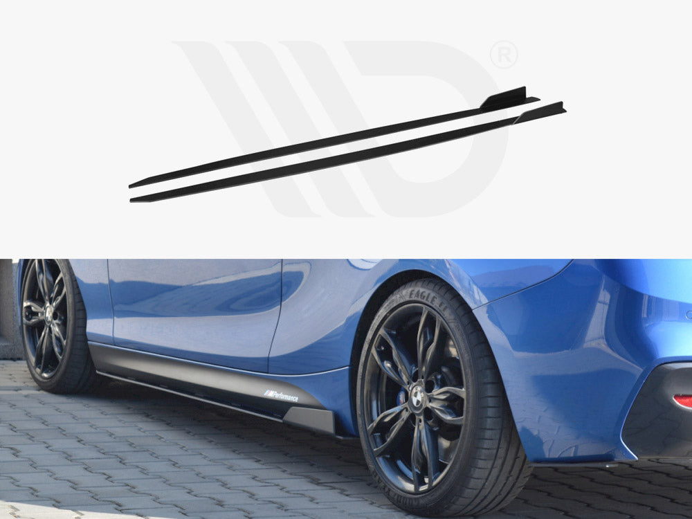 Racing Side Skirts Diffusers BMW 1 F21 M135i / M140i / M-Pack Maxton Design