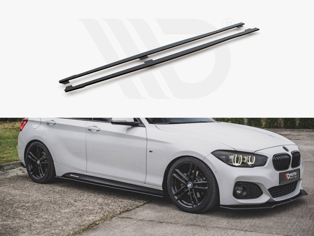 Racing Durability Side Skirts Diffusers V.2 BMW 1 F20 M-Pack Facelift / M140i Maxton Design