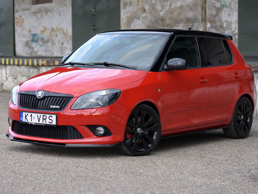 Front Splitter Skoda Fabia II (For RS) Maxton Design