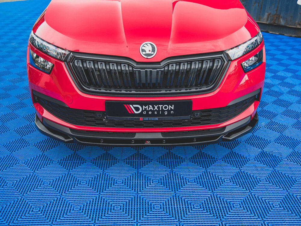 Front Splitter V1 Skoda Kamiq 2019- Maxton Design