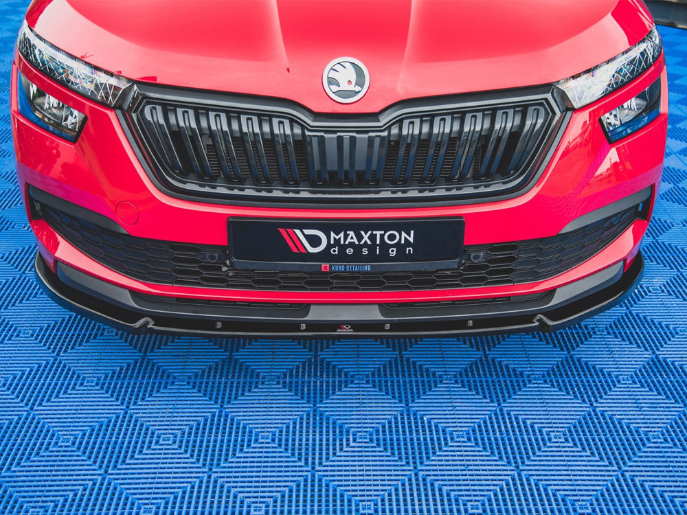 Front Splitter V2 Skoda Kamiq 2019- Maxton Design