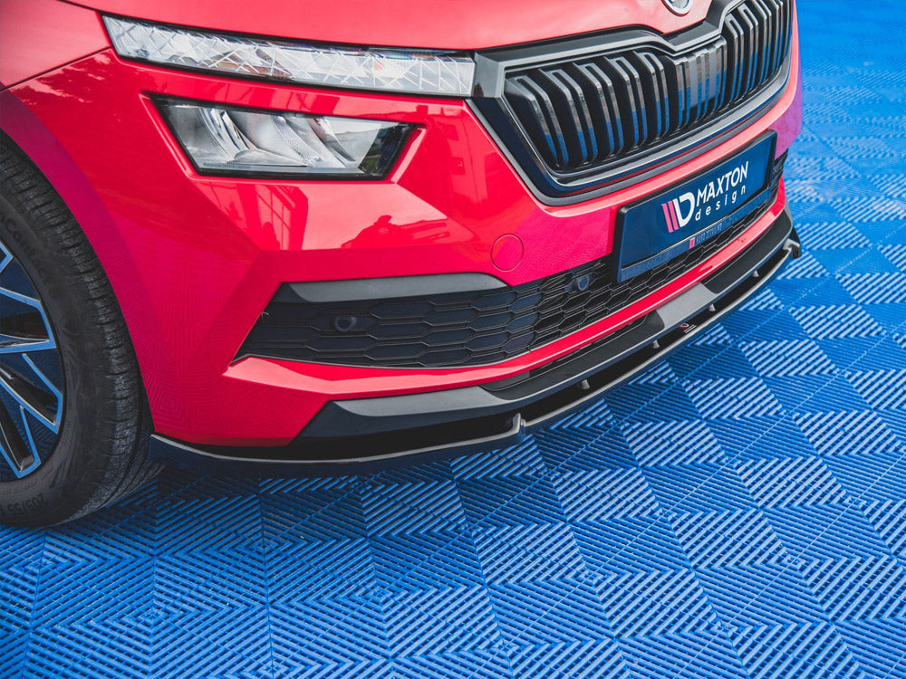 Front Splitter V2 Skoda Kamiq 2019- Maxton Design