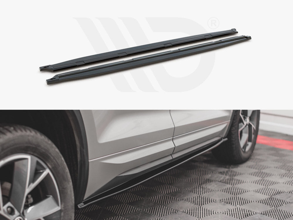 Side Skirts Diffusers Skoda Kodiaq MK1 Sportline / VRS 2017- Maxton Design