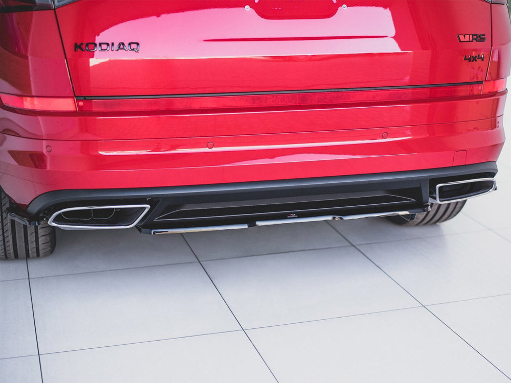 Central Rear Splitter Skoda Kodiaq VRS 2019- Maxton Design