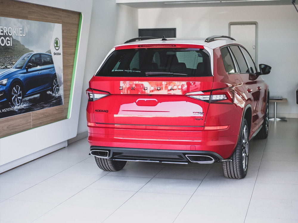 Central Rear Splitter Skoda Kodiaq VRS 2019- Maxton Design