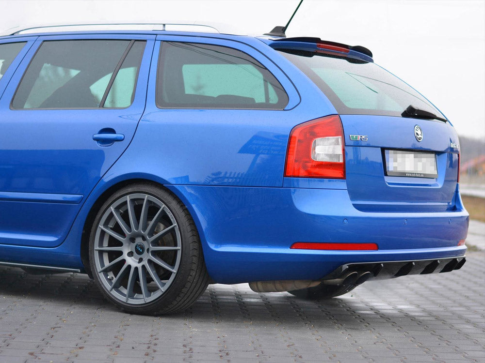 Spoiler CAP Skoda Octavia MK2 VRS Estate Facelift  2008-2013 Maxton Design