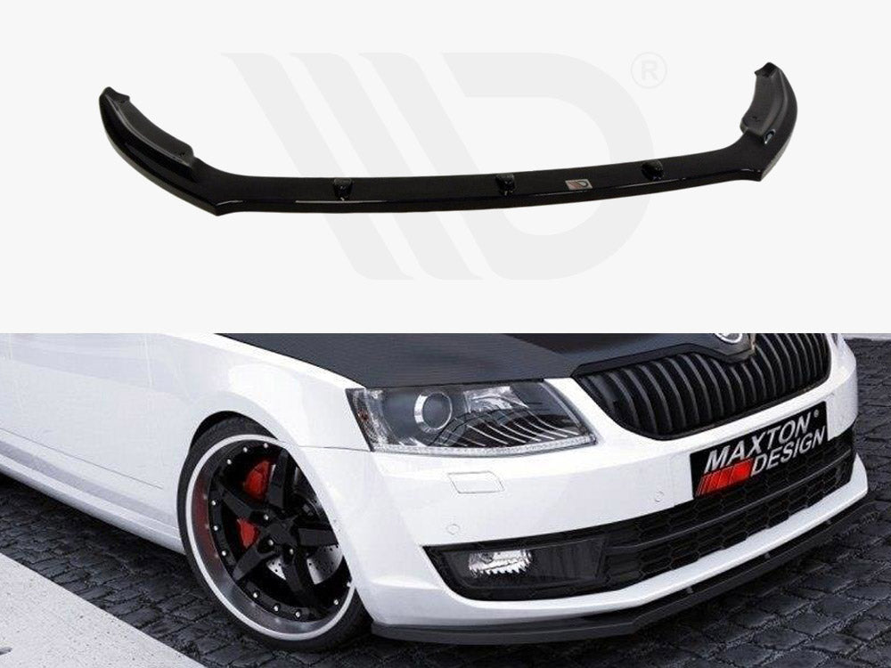 Front Splitter V.2 Skoda Octavia III Maxton Design