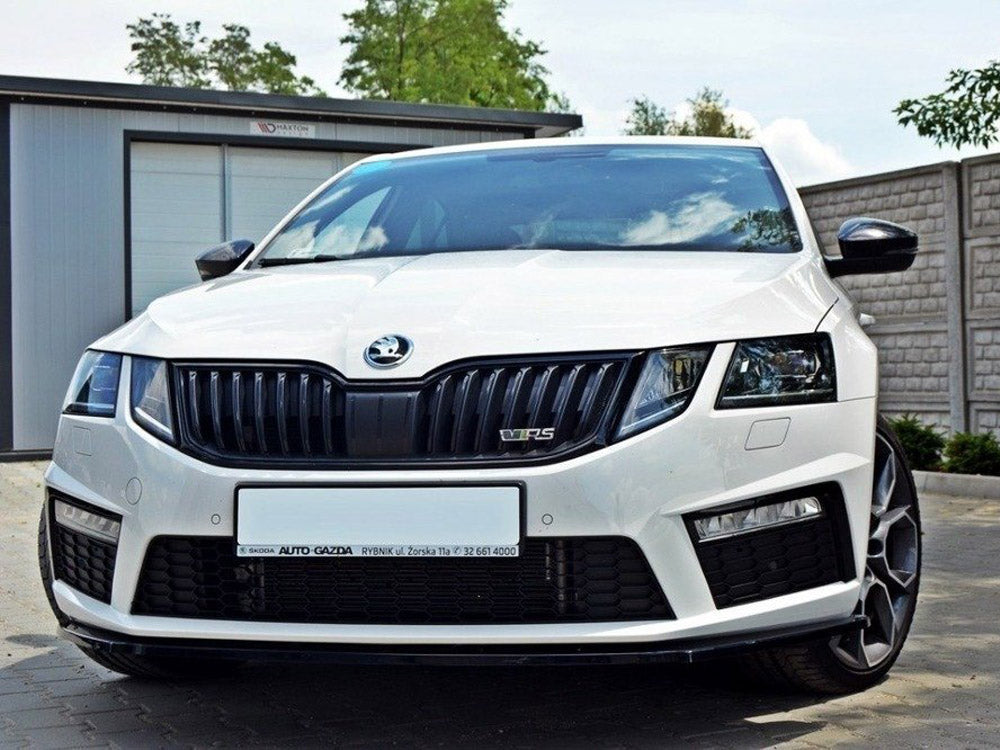 Front Splitter V.1 Skoda Octavia MK3 VRS 2013-2016 Maxton Design