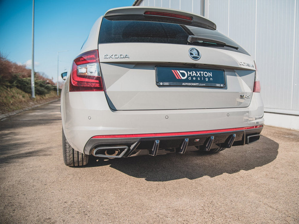 Rear Valance V.1 Skoda Octavia VRS MK3/ MK3.5 Hatchback / Estate Maxton Design