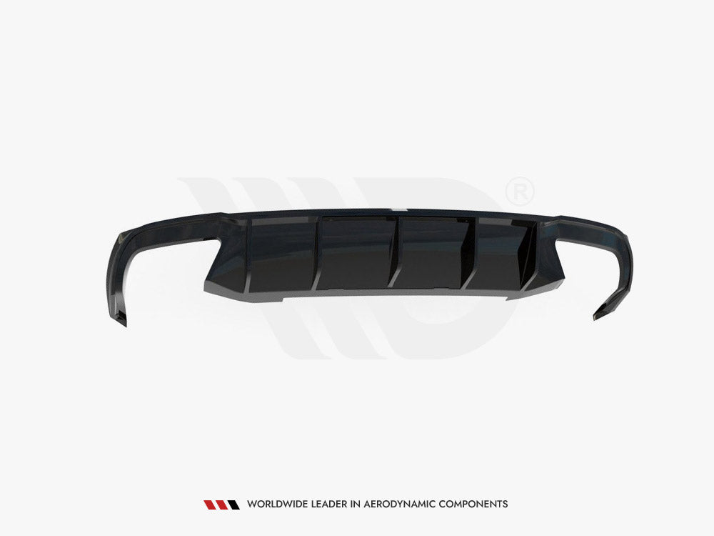 Rear Valance V.2 Skoda Octavia RS Mk3 / Mk3 FL Hatchback / Estate (Petrol) Maxton Design