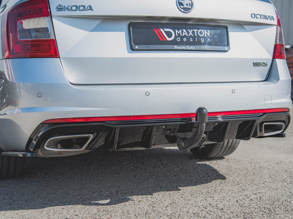 Rear Valance V.2 Skoda Octavia RS Mk3 / Mk3 FL Hatchback / Estate (Petrol) Maxton Design