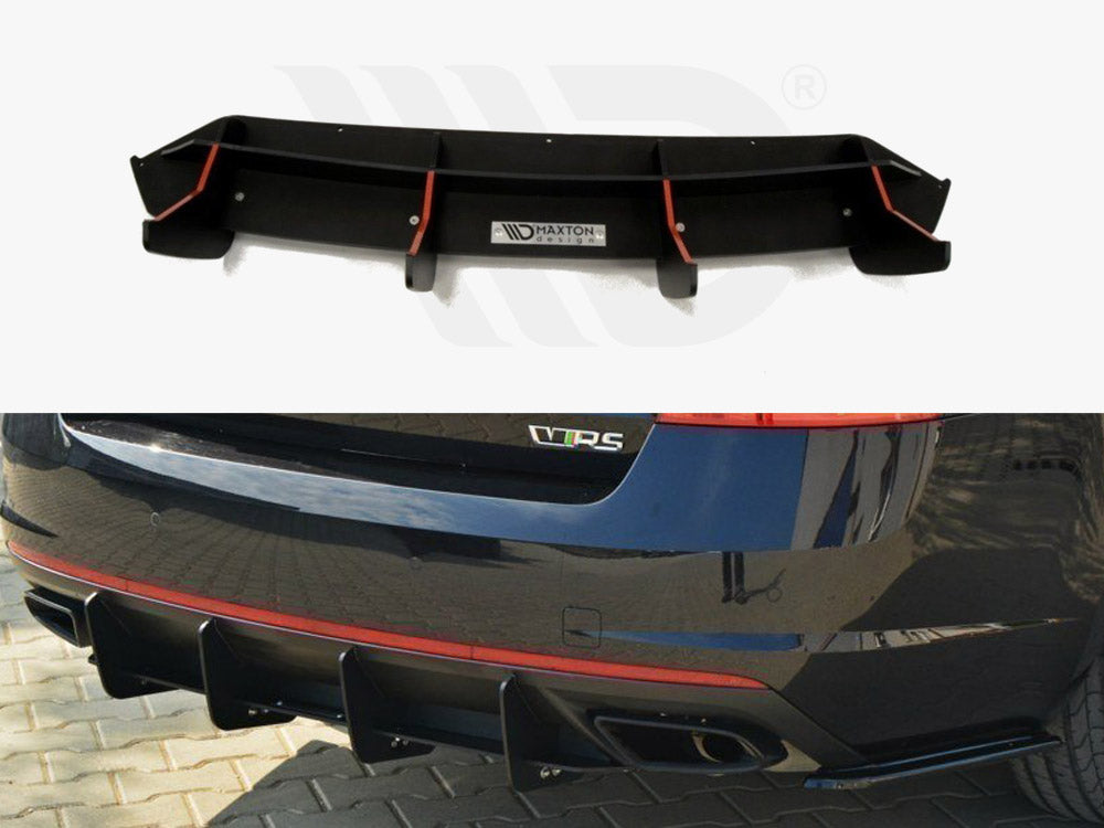 Rear Diffuser Skoda Octavia VRS MK3/ MK3.5 Hatchback/ Estate Maxton Design