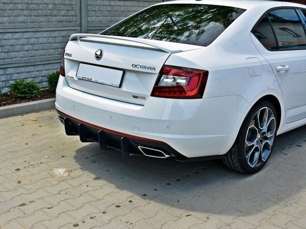 Rear Diffuser Skoda Octavia VRS MK3/ MK3.5 Hatchback/ Estate Maxton Design