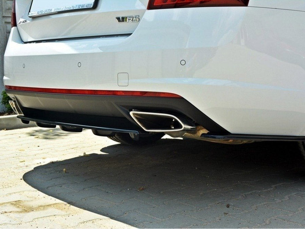 Rear Side Splitters Skoda Octavia MK3 VRS/ MK3.5 VRS Hatchback/estate 2013-2019 Maxton Design