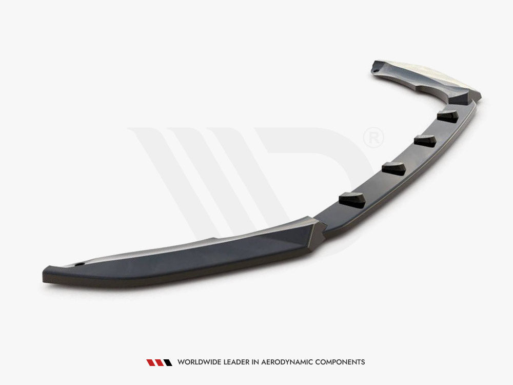 Front Splitter V.2 Skoda Octavia RS MK3 Facelift 2016-2019 Maxton Design