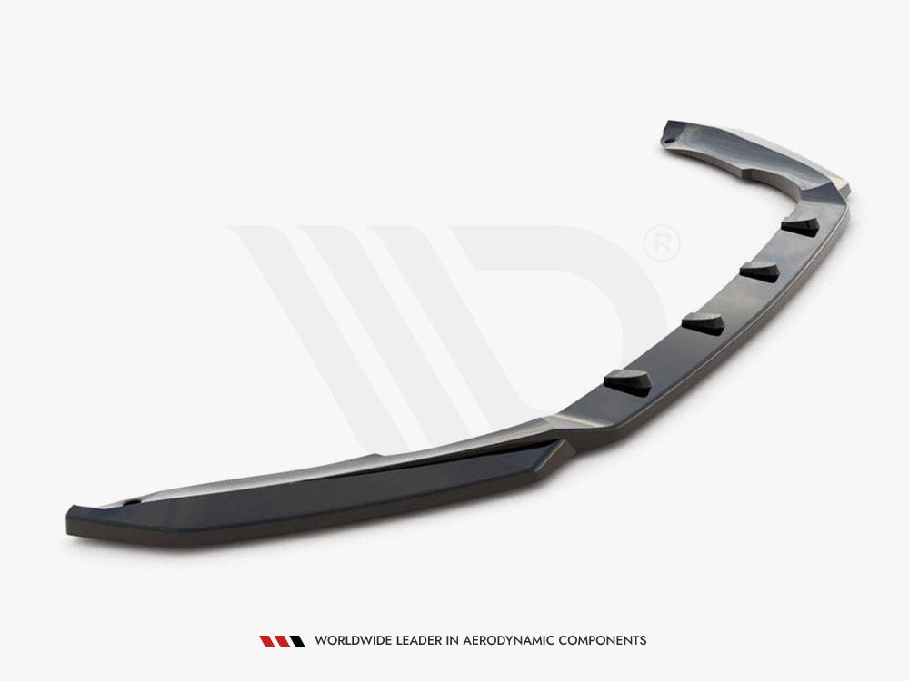 Front Splitter V.3 Skoda Octavia RS MK3 Facelift 2016-2019 Maxton Design