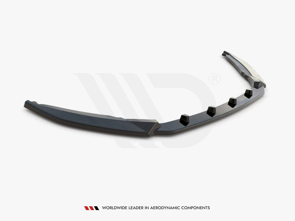 Front Splitter V.1 Skoda Octavia MK3 Facelift 2016-2020 Maxton Design