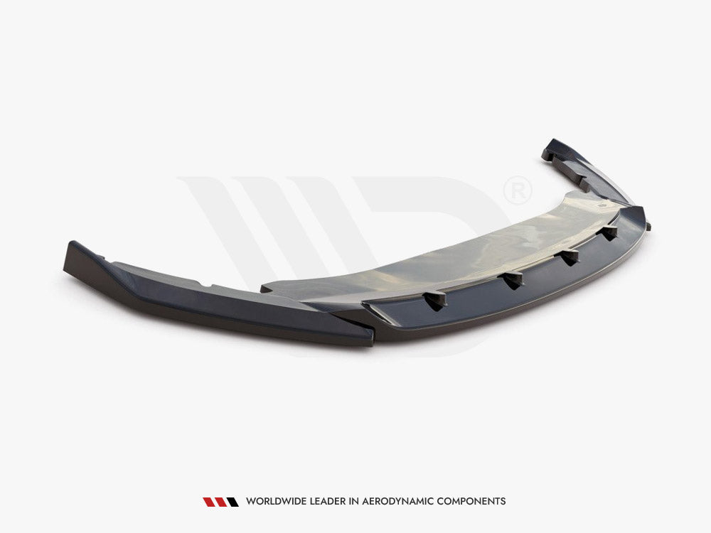 Front Splitter V1 Skoda Octavia MK4 2019- Maxton Design