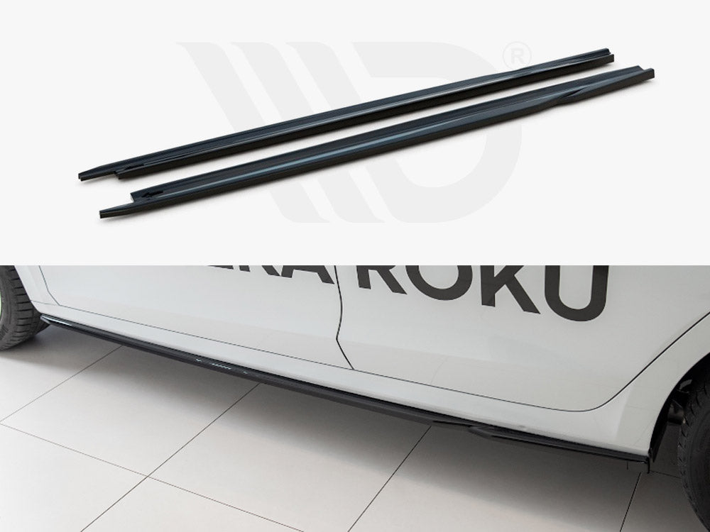 Side Skirts Diffusers V.2 Skoda Octavia Mk4 Maxton Design