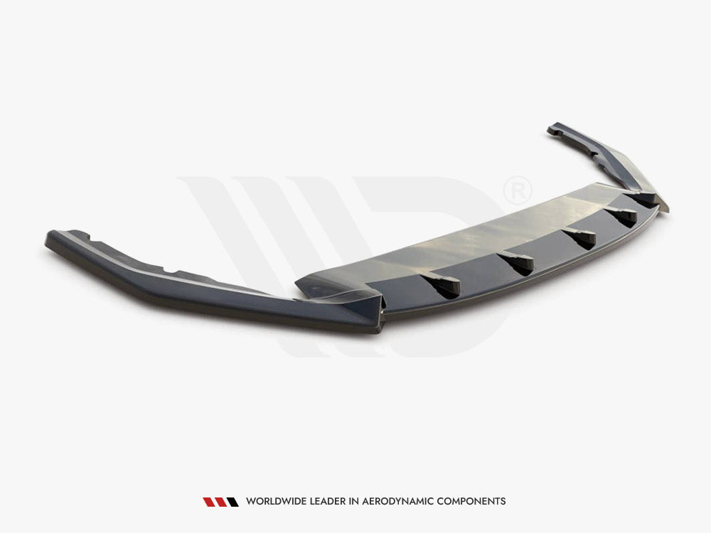 Front Splitter V1 Skoda Octavia RS MK4 2020- Maxton Design