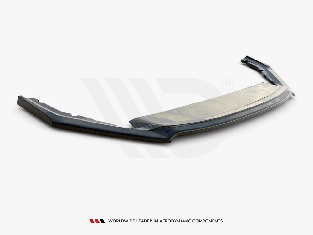 Front Splitter V4 Skoda Octavia RS MK4 2020- Maxton Design