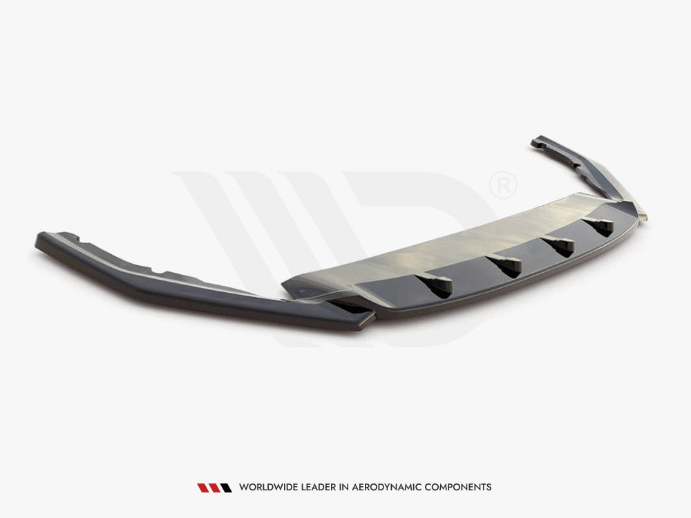 Front Splitter V3 Skoda Octavia RS MK4 2020- Maxton Design