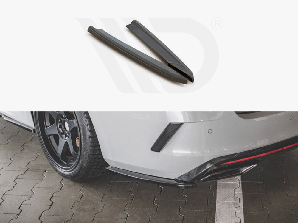 Rear Side Splitters V1 Skoda Octavia RS MK4 2020- Maxton Design